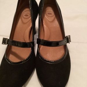 Black Size 8 Nurture Women Shoe Heel